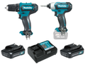 Makita Aku sada DF333DZ+TD110DZ+2xaku+kufr Li-ion CXT 12V