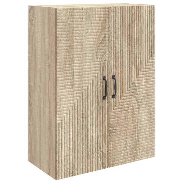 vidaXL Nástenná skrinka Dub sonoma 66 x 34,5 x 90 cm Kompozitné drevo