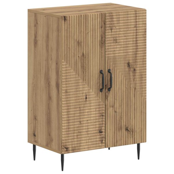 vidaXL Skriňa na topánky HAARLEM 59,5 x 39,5 x 89,5 cm Dub artisan