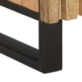 vidaXL Komoda 60x34x75 cm, surový mangový masív