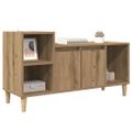 vidaXL TV skrinka 100 x 35 x 55 cm Remeselný dub Kompozitné drevo