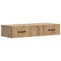 vidaXL Nástenný bočný stôl 87,5 x 34,5 x 17 cm Kompozitné drevo