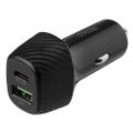 DELTACO USBC-CAR120, Autonabíjačka 1x USB-C/USB-A