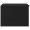 vidaXL Konferenčný stolík Čierny dub 50 x 50 x 36 cm Kompozitné drevo