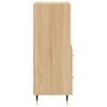 vidaXL Komoda dub sonoma 34,5x34x90 cm spracované drevo