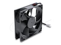 Delock - Ventilátor skrine - axiálny - 92 mm - čierny