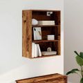 vidaXL Závesná nástenná skrinka Old Wood 69,5x32,5x90 cm