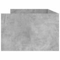 vidaXL Rám postele so zásuvkami betónovo-sivý 90x200 cm