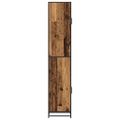 vidaXL Sada kúpeľňového nábytku Staré drevo 35 x 37,5 x 188,5 cm