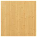 vidaXL Stolová doska 90x90x2,5 cm bambus