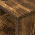 vidaXL Koncový stôl Dymová dub 30,5 x 30 x 45 cm Kompozitné drevo