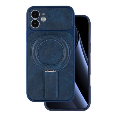 Puzdro Luxgrip Mag pre iPhone 12 6,1" tmavomodré