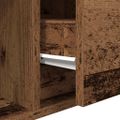 vidaXL TV skrinka Old Wood 100x31x25,5 cm Engineered Wood