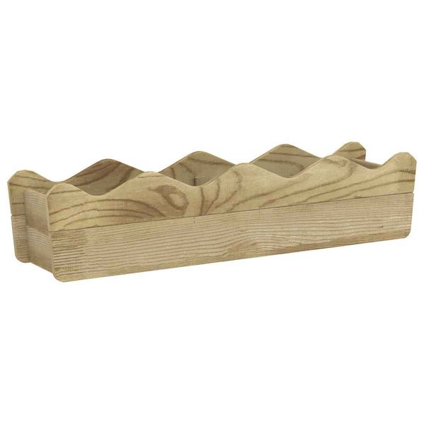 vidaXL Vyvýšený záhradný záhon 80x18x18 cm, impregnovaná borovica
