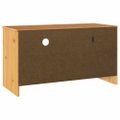 vidaXL TV skrinka Drammen Dub 99 x 43 x 55 cm Borovicový masív