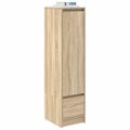 vidaXL Highboard dub sonoma 29,5x34x119,5 cm umelé drevo