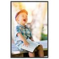 vidaXL Fotorámiky na stenu alebo stôl 5 ks čierne 70x90 cm MDF