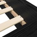 vidaXL Rám postele so zásuvkou Čierny dub Masívne borovicové drevo