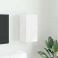 vidaXL TV nástenná skriňa 30 x 31 x 60 cm Biela Kompozitné drevo