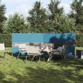 vidaXL Kempingový vetrolam modrý 344x120 cm vodeodolný