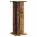 vidaXL Stojan na rastliny 2 ks Staré drevo 30,5 x 30 x 80,5 cm