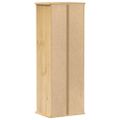 vidaXL Skrinka na CD Corona" 40x30x110 cm borovicový masív