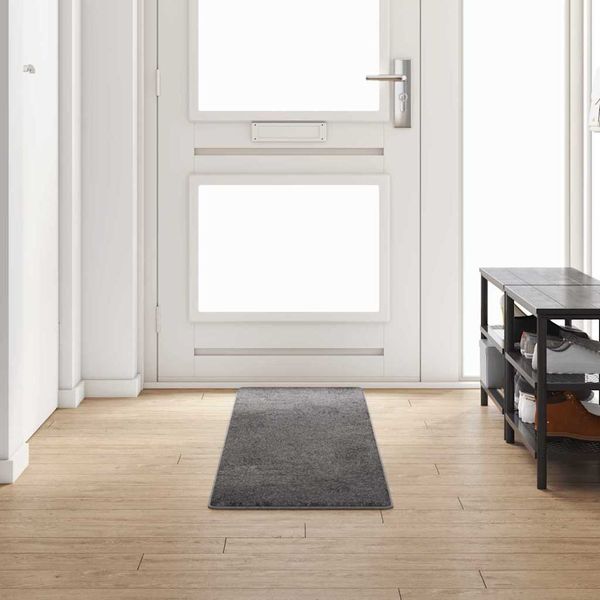 vidaXL Behúň koberec Sivá 50 x 250 cm 100% Polypropylén Tuft