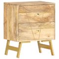 vidaXL Nočný stolík 40x30x50 cm masívne mangovníkové drevo