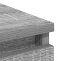 vidaXL Komoda sivý dub sonoma 80x35x76 cm spracované drevo