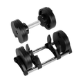 Činka liatinová nastaviteľná 1x2-24kg, REBEL ACTIVE RBA-2332-24
