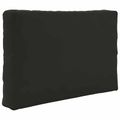 vidaXL Vankúš na vonkajšiu pohovku Polyester Čierna 60 x 60 cm