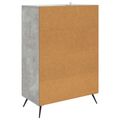 vidaXL Servírovacia skriňa so zásuvkou Betónovo sivá 66 x 34,5 x 95 cm