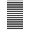 vidaXL Zebra roleta čierna 120x230 cm šírka látky 115,9cm polyester