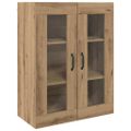 vidaXL Highboard Remeselný dub 69,5 x 34 x 180 cm Kompozitné drevo