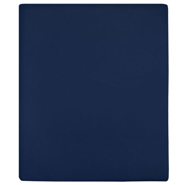 vidaXL Plachty Jersey 2 ks sivé 90x200 cm bavlna
