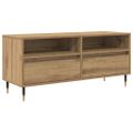 vidaXL TV skrinka 100 x 34,5 x 44,5 cm Remeselný dub