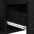 vidaXL Konferenčný stolík Čierny dub 90 x 50 x 26.5 cm