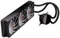 Krux vodní chladič CPU HydroX 360 ARGB / 3x120mm ARGB / PWM / AMD i Intel AiO vodní chlazení, 360mm radiátor, 3× 120mm PWM ARGB ventilátor, infinity mirror, Intel LGA1851/1700/1200, AMD AM5/AM4