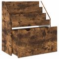 vidaXL Detský regál Dymová dub 60 x 29,5 x 69 cm Kompozitné drevo