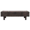 vidaXL Konferenčný stolík preglejka s vintage prevedením 120x55x35 cm