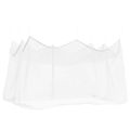 vidaXL Záhradná komárová sieť 220 mesh Biela 3 x 4,5 x 2,5 m Polyester