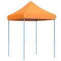 vidaXL Párty stan 200 x 200 x 306 cm Oranžová Oxfordská látka