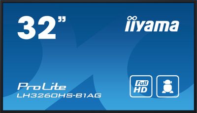 32'' iiyama LH3260HS-B1AG: VA, FHD, Android 11,24/7