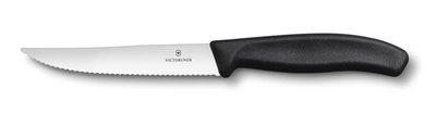 Victorinox 6.7933 SwissClassic Nôž na steak a pizzu 12 cm Čierny