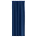 vidaXL Záclony na zatemnenie s krúžkami 2 ks Tmavomodrá 260 x 140 cm