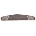 vidaXL Samolepiace schodové rohože 15 ks 65 x 21 x 4 cm Non-Slip Hnedá