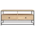 vidaXL Konferenčný stolík dub sonoma 100x51x45 cm kompozitné drevo