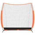 vidaXL Sieť na tréning bejzbalu Čierna 250 x 106,5 x 210 cm Polyester