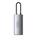 Rozbočovač 4v1 Baseus Metal Gleam Series, USB-C na USB 3.0 + USB 2.0 + HDMI + USB-C PD