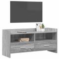 vidaXL TV skrinka 100 x 33 x 47 cm Sivý Sonoma Kompozitné drevo